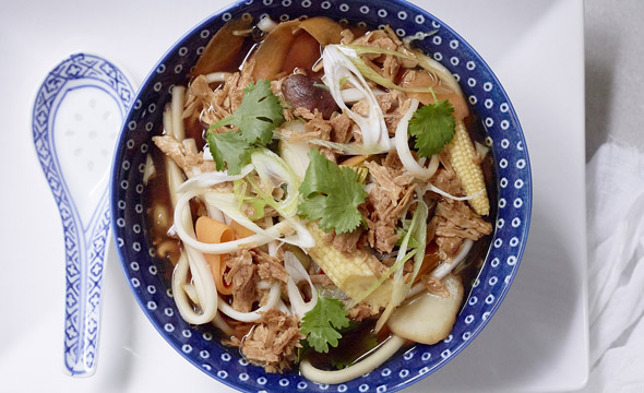 Hot-and-Sour-Duck-Broth-with-Noodles
