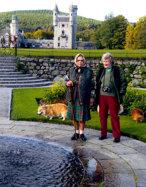 The Queen at home