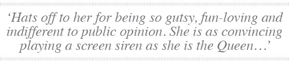 Barbara Taylor Bradford on Helen Mirren