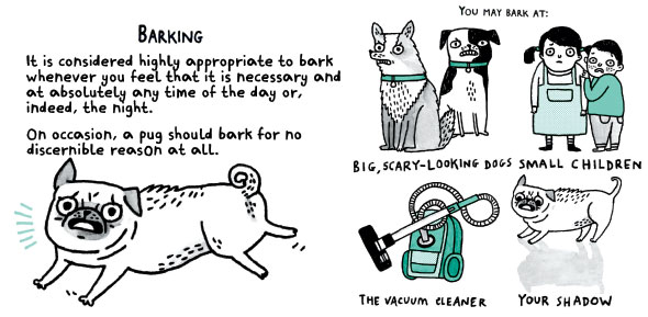 A pug’s guide to modern manners