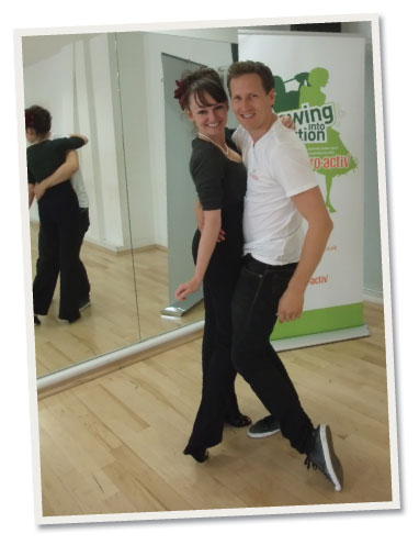 Brendan Cole takes our Katy for a spin