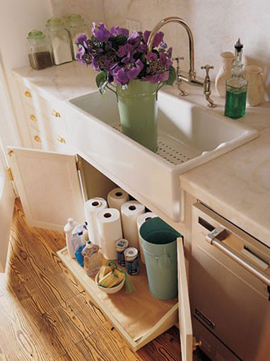Drawer under the sink