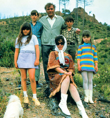 Elizabeth and Richard with their family