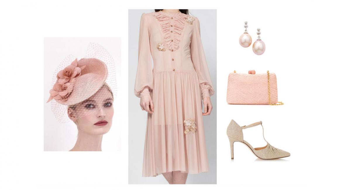 blush coloured hats