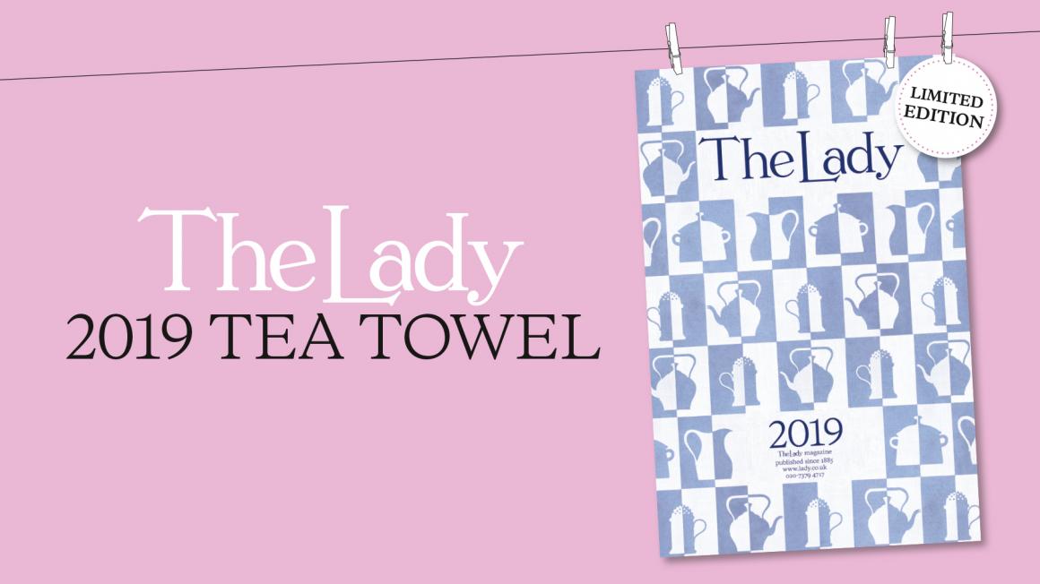 the lady 2019 tea towel lady co uk