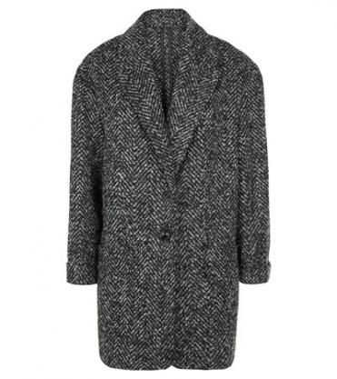 black cape coat primark